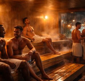découvrez l'ambiance conviviale et chaleureuse du sauna gay à brest, un espace dédié à la détente et au bien-être dans un cadre inclusif et accueillant.