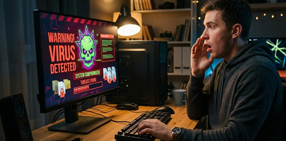 virus sur Pornhub